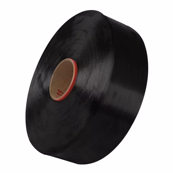 Black Fully Drawn Functional Yarn