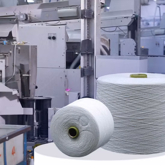 Filato misto anni '40 50% viscosa 50% cotone per maglieria e tessitura tessile